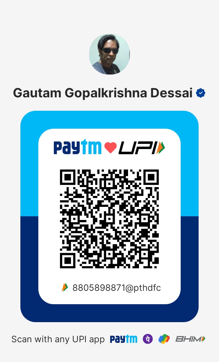 Paytm UPI payment QR code for Saffron Sun Palolem booking